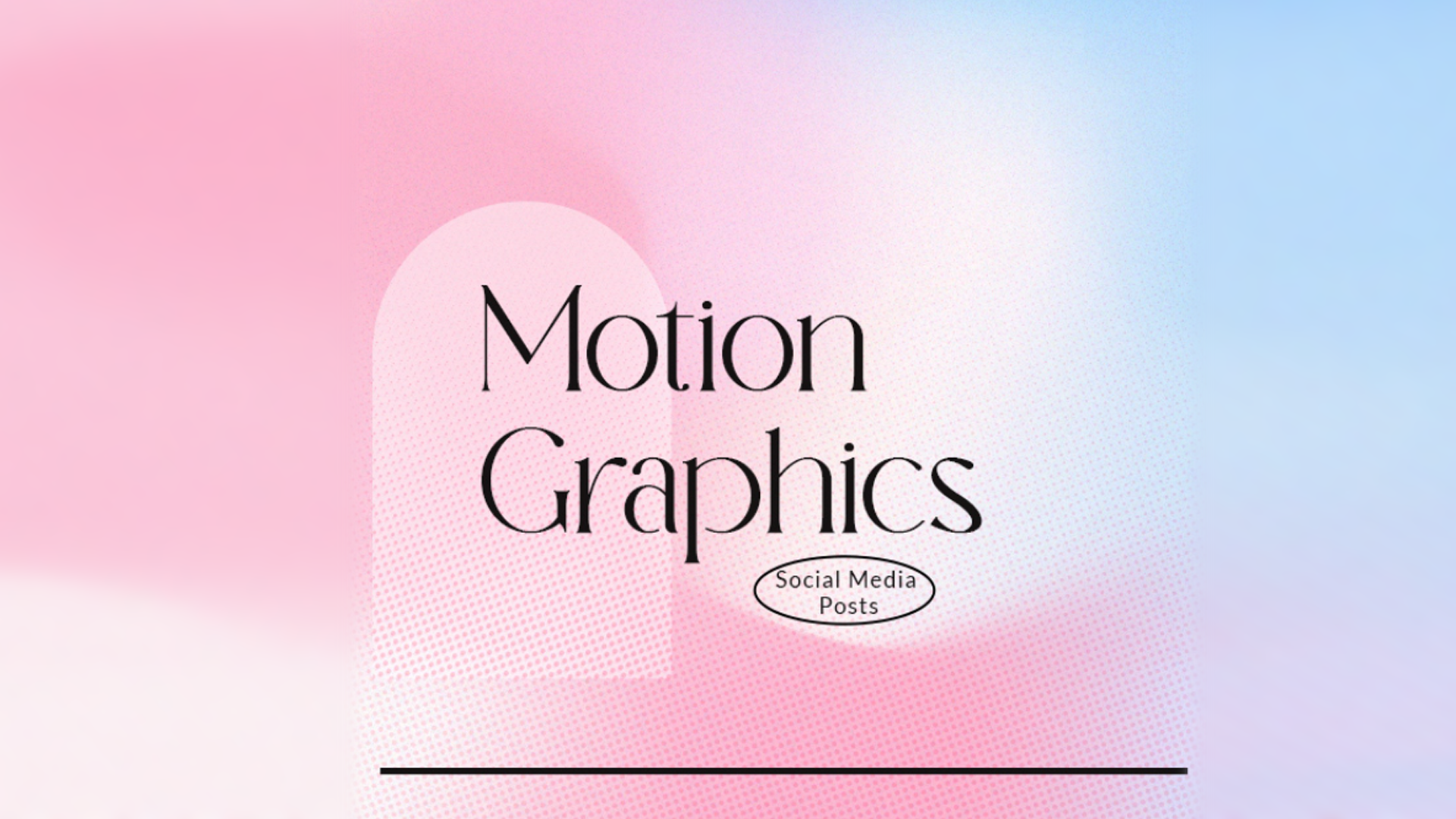 Motion Graphics (Social Media)